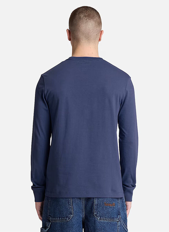 T-SHIRT MICRO LOGO, - DENIM, medium