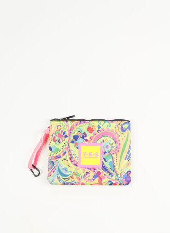 POCHETTE FLOWER UNISEX, 019 GIALLO, small