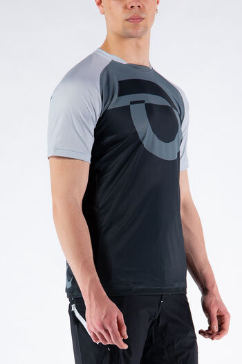 MAGLIA FIERCE MTB JERSEY, A03GREYBLK, small