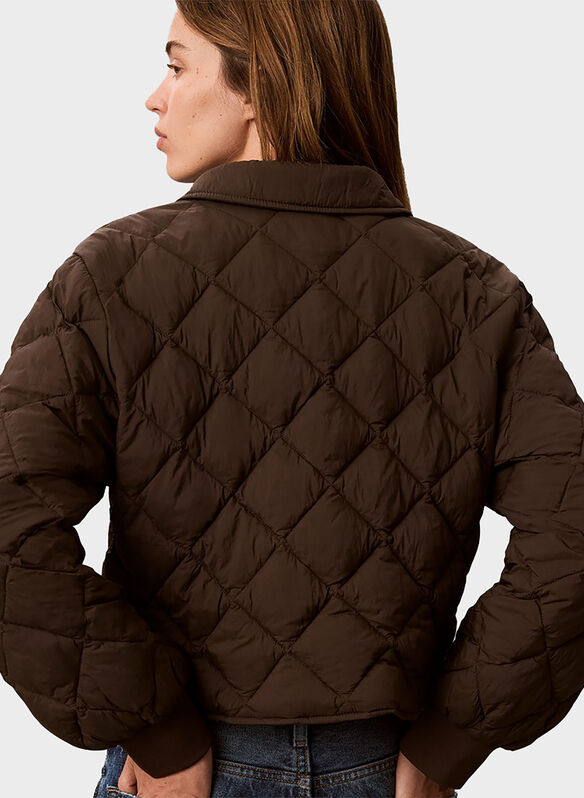 GIUBBOTTO QUILTED 100GR, TO2 CIOCCOLATO, medium