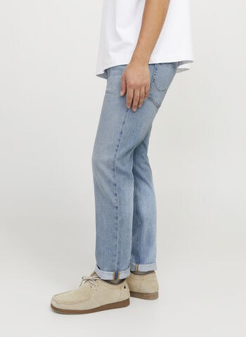 JEANS CLARCK, BLUE DENIM CHIARO, small