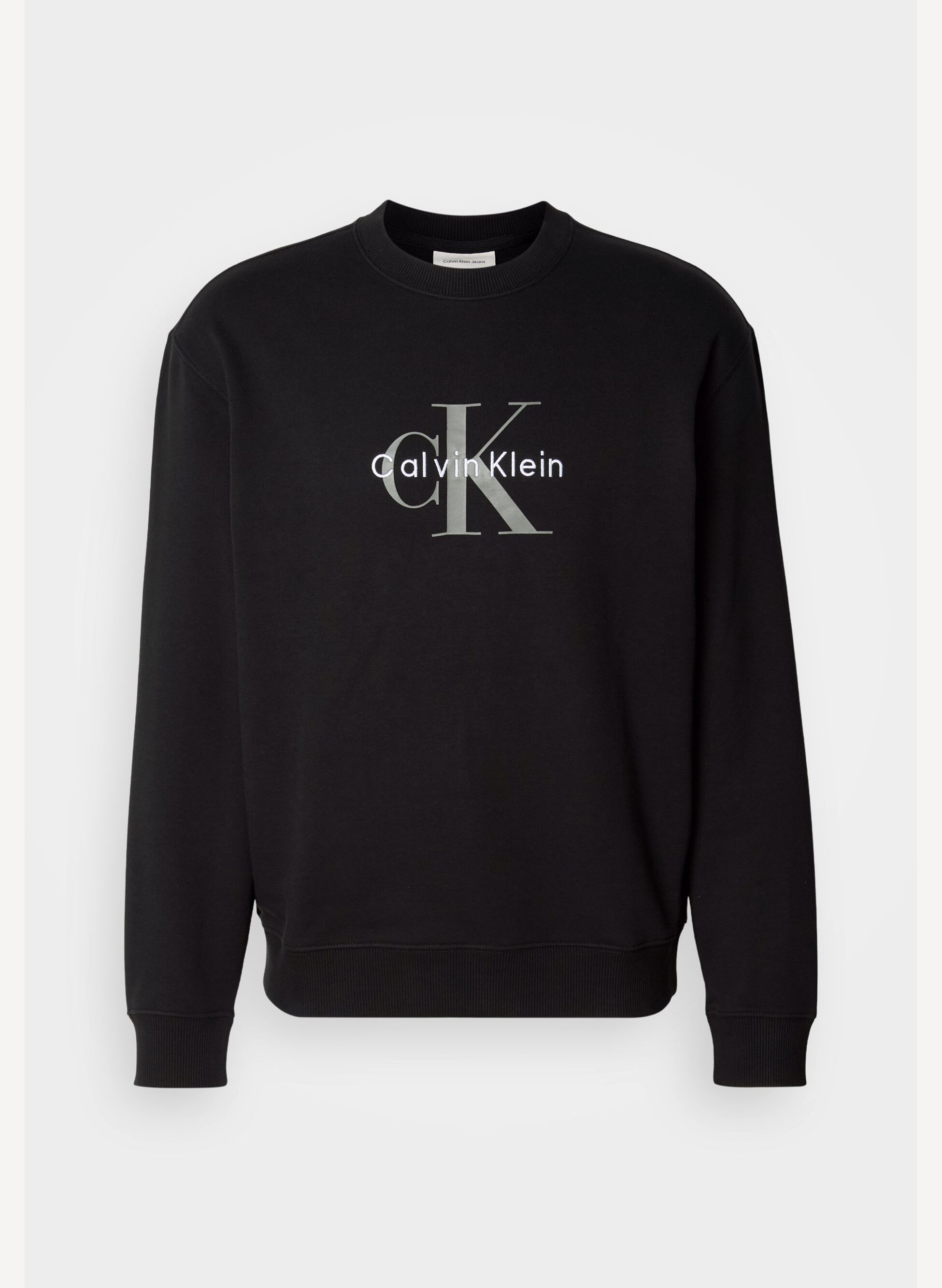 FELPA GIROCOLLO CON MONOGRAMMA OVERSIZE XXL