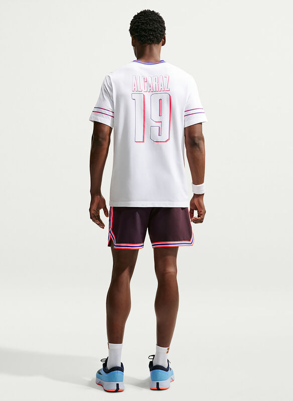 SHORT SLAM C.ALCARAZ, 647 BURGUNDY, medium