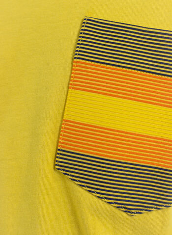T-SHIRT ROS CON TASCHINO, XZ7 YELLOW, small