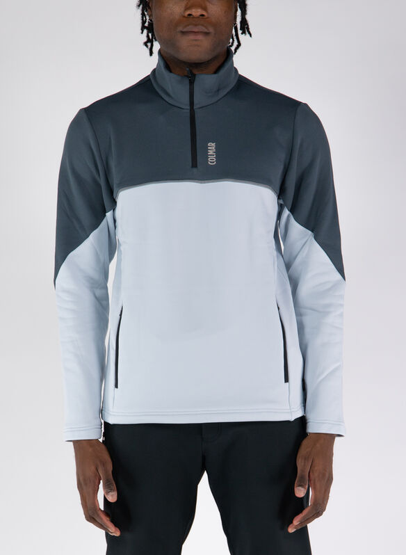 MAGLIA TERMICA 1/2 ZIP, 640 CLOUD LAVAGNA, medium