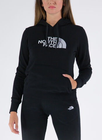 FELPA CREW CON CAPPUCCIO CHIUSO, JK3 BLK, small