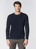 T-SHIRT AKIO MICRO LOGO, 177 NVY, thumb