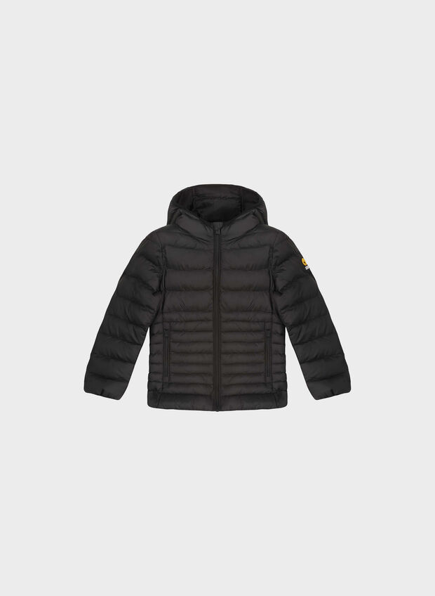 GIUBBOTTO WILLOWEL 100GR CON CAPPUCCIO RAGAZZA, 201XXN ASPHALT, large