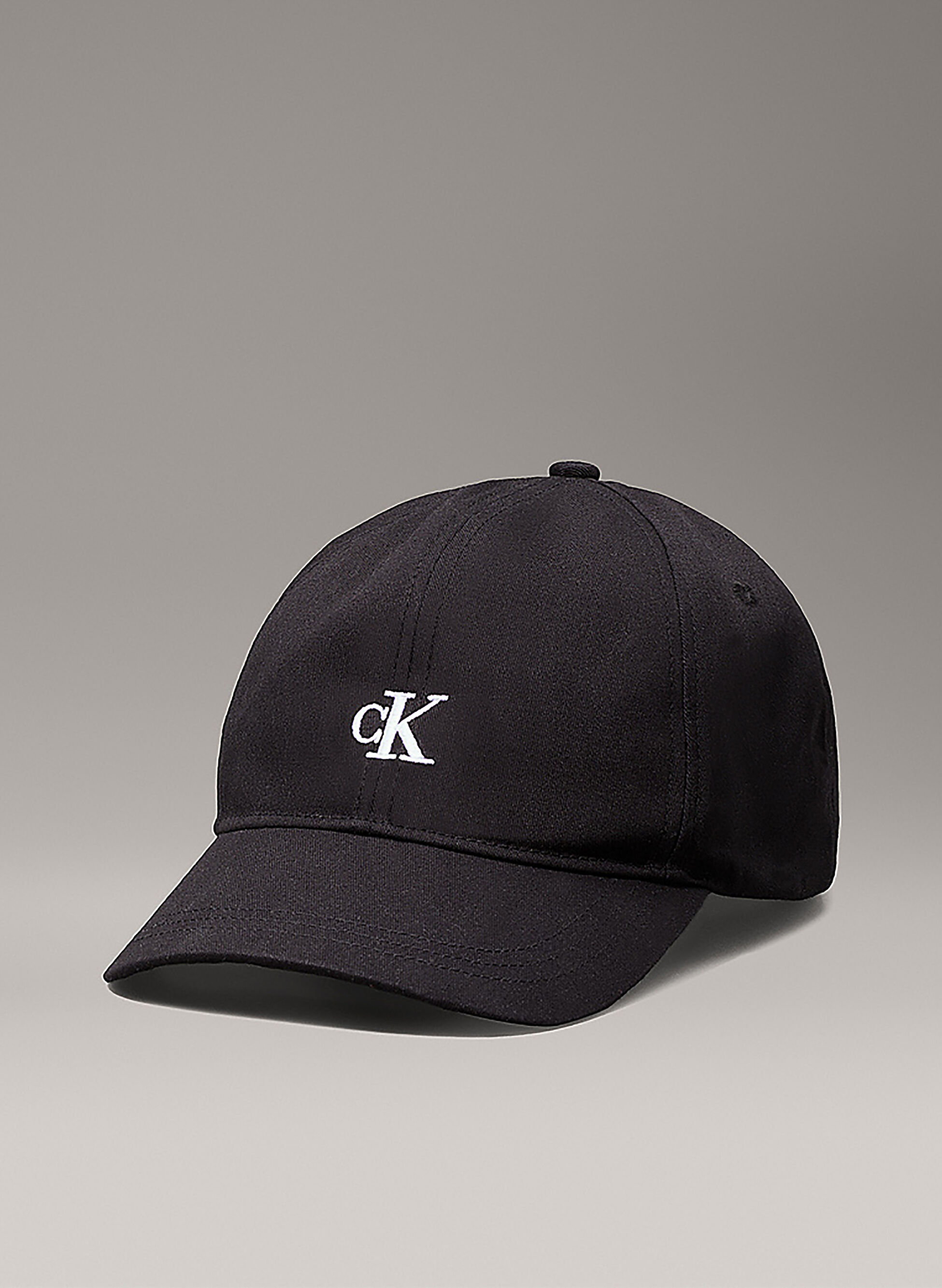 Cappello con visiera per bambino Calvin Klein Jeans in cotone nero