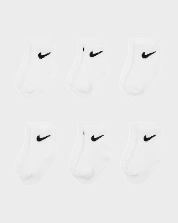 CALZA SWOOSH ANKLE 6 PAIA INFANT, 001 WHT, medium