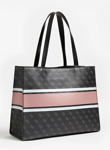 BORSA A MANO MONIQUE 4G LOGO, CLS COALBLASH, small