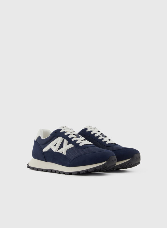 SCARPA BASSA IN ECOPELLE, MB005 NVY, medium