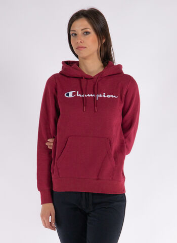 FELPA CON CAPPUCCIO, RS508 BORDEAUX, small