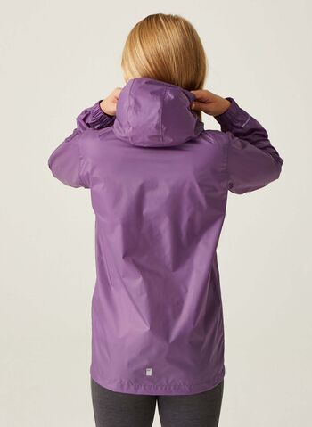 GIUBBOTTO PACK IT WATERPROOF PACKAWAY JUNIOR, HZZ PURPLE, small