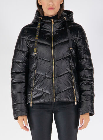 GIUBBOTTO CON CAPPUCCIO, 0801 BLK, small