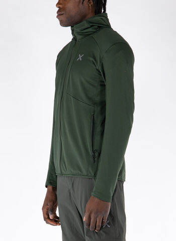 FELPA FULL ZIP KRISTALL, 49 OLIVE, small