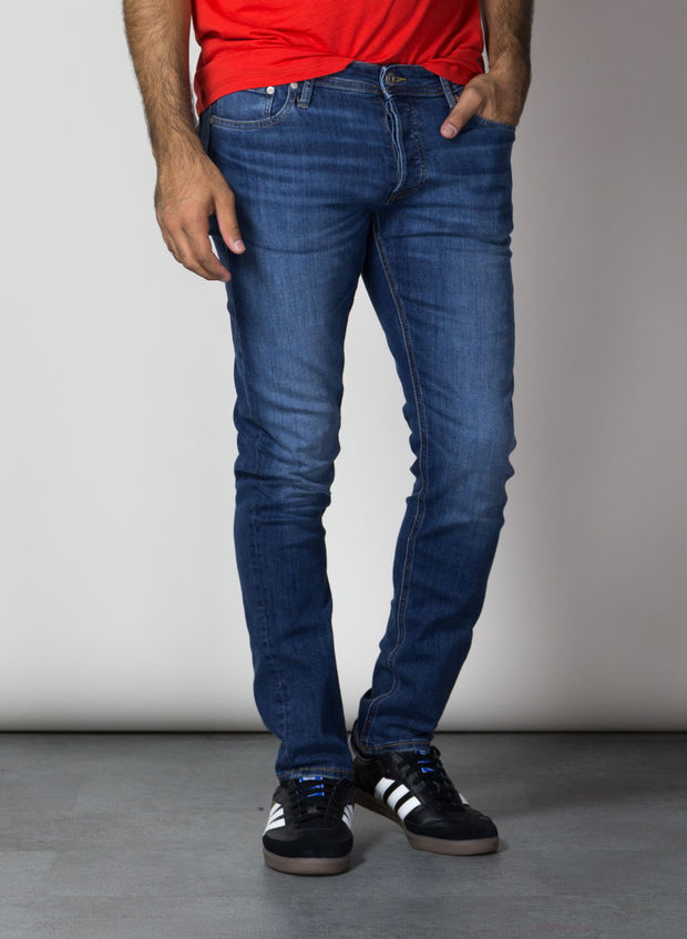 JEANS GLENN ORIGINAL, BLUE DENIM, large