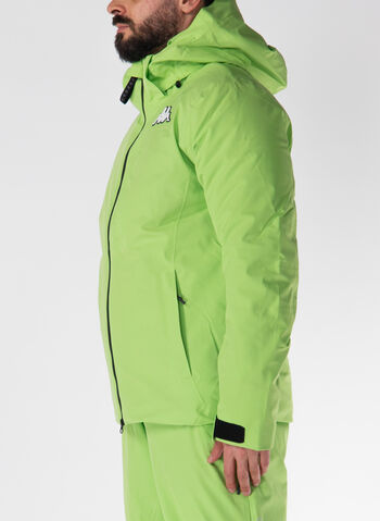 GIACCA DA SCI 8CENTO 806M, A1X GREEN GLOWING BLK, small