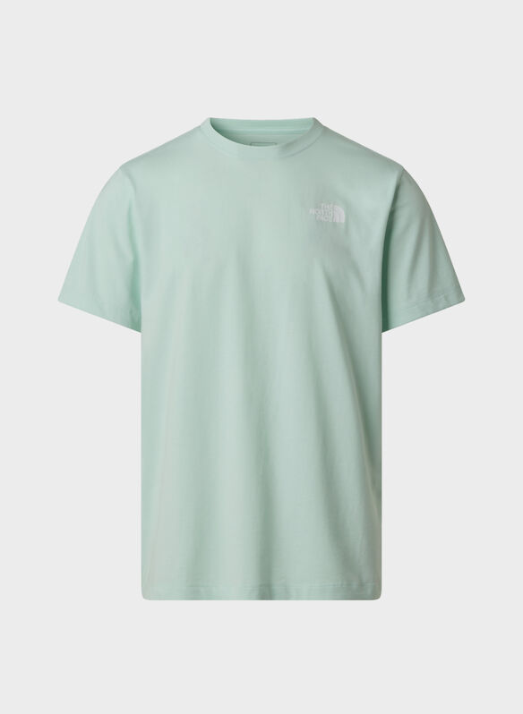 T-SHIRT STAMPA POSTERIORE, - ACQUA, medium