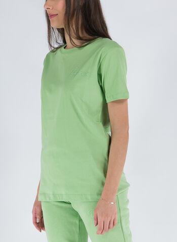 T-SHIRT MICRO LOGO RICAMO, , small