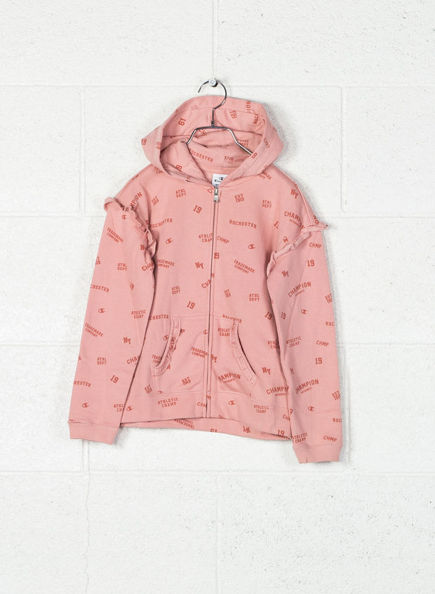 felpa champion zip ragazza
