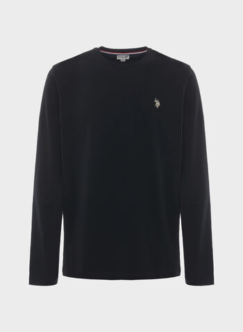 T-SHIRT AKIO MICRO LOGO, 199 BLK, small