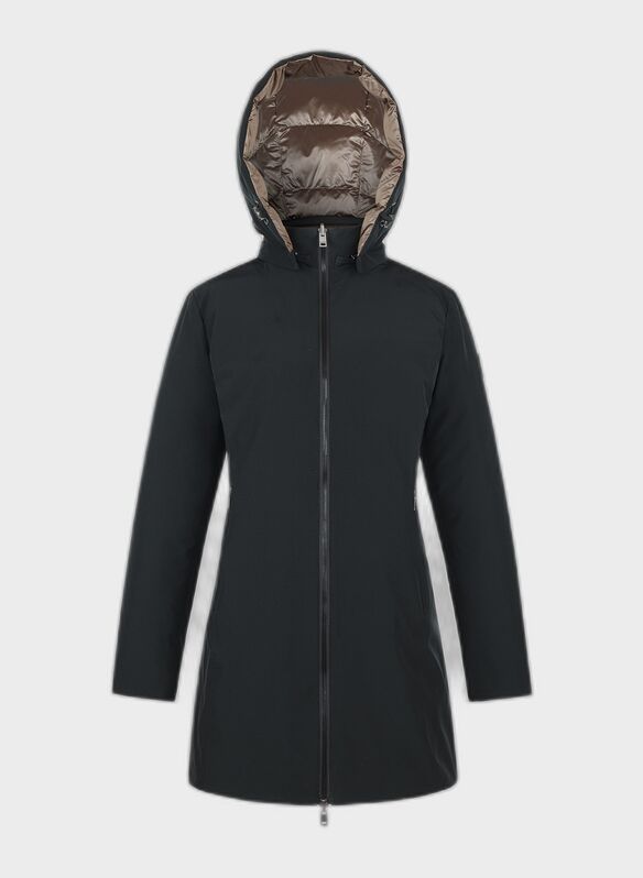 GIUBBOTTO ELISABETH REVERSE, 20671S BLK, medium