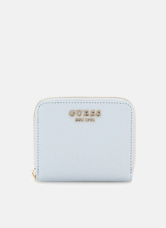 PORTAFOGLIO LAUREL SAFFIANO MINI, MYB CELESTE, medium