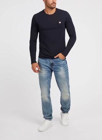 T-SHIRT ML MICRO LOGO, , small