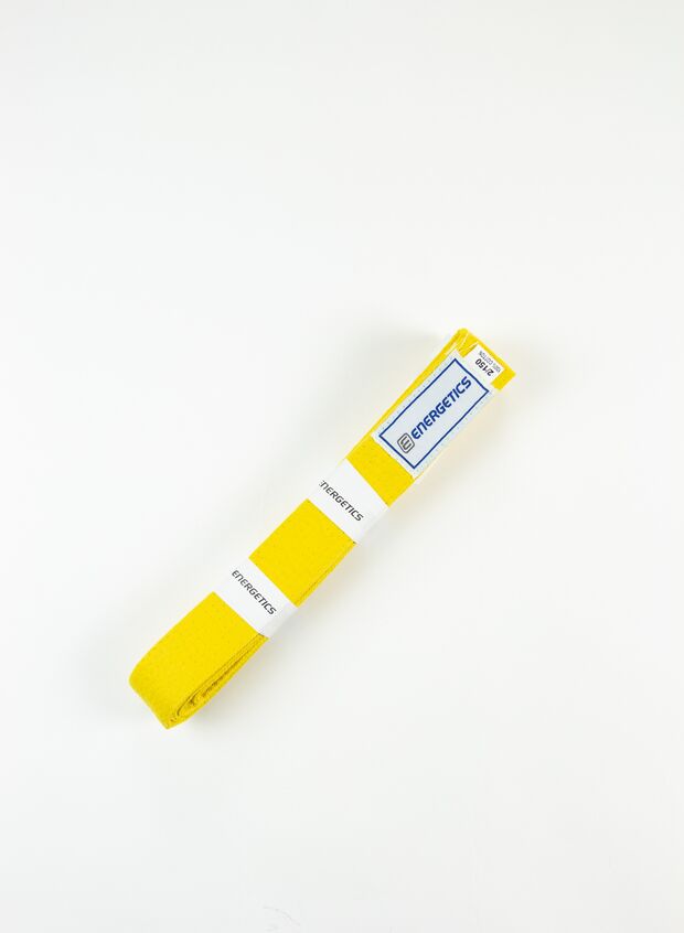 CINTURA JUDO/KARATE, YELLOW, large