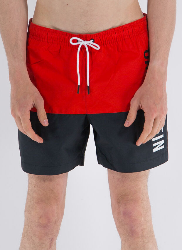 COSTUME BOXER COLORBLOCK, XNE REDBLK, large