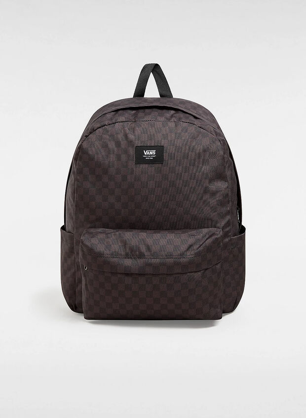 ZAINO OLD SKOOL CHECK UNISEX, BLKCHARCOAL, large