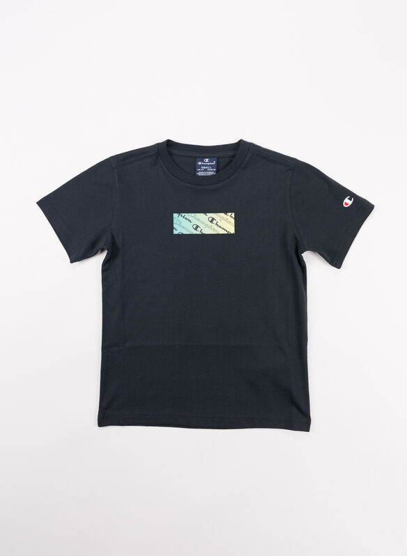 T-SHIRT LOGO PASTELS DA RAGAZZO, KK001BLK, medium