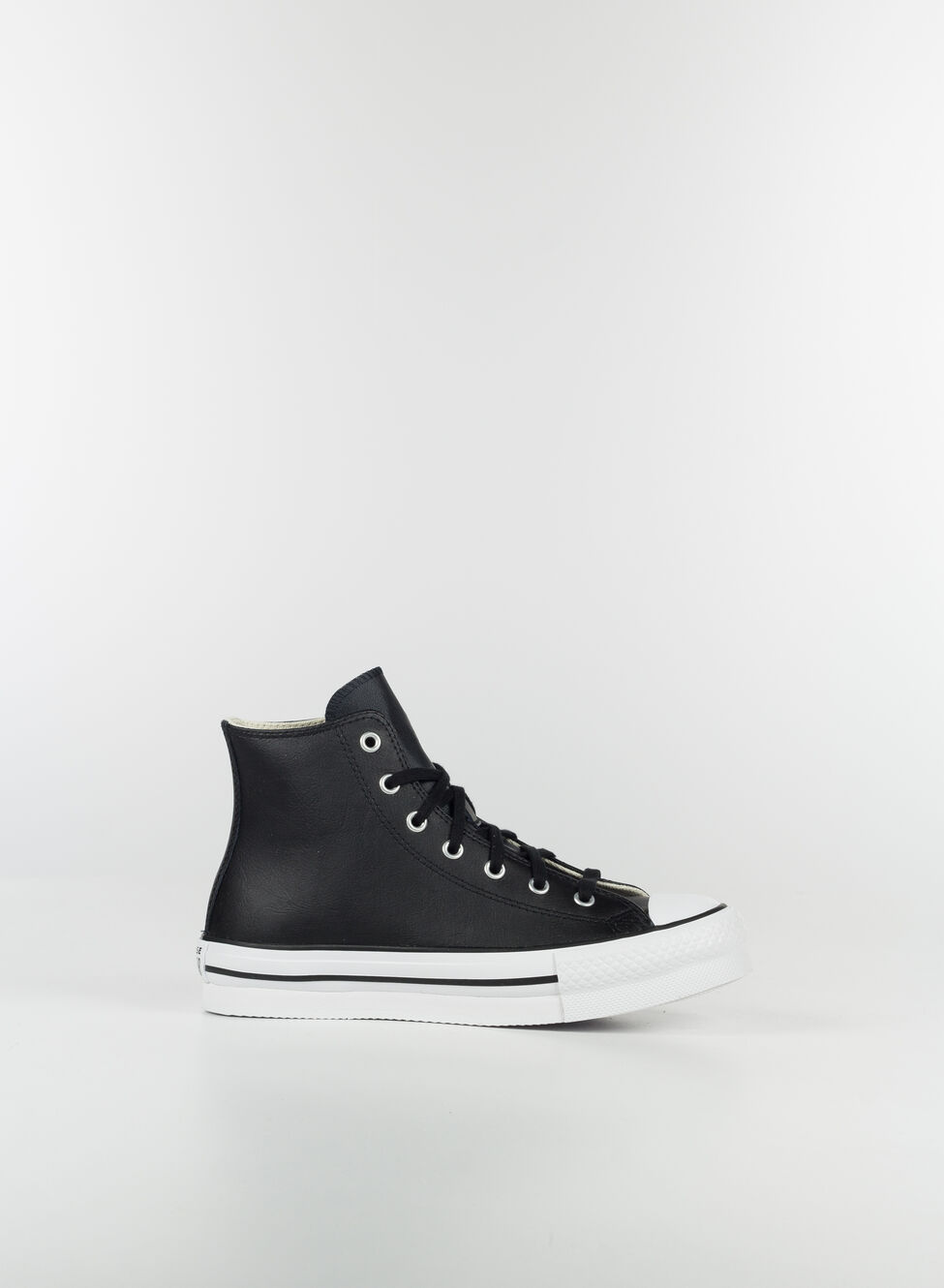 SCARPA DA RAGAZZA CHUCK TAYLOR ALL STAR LIFT PLATFORM LEATHER 5.5Y