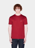 T-SHIRT MICRO LOGO, U5101 BORDO, thumb
