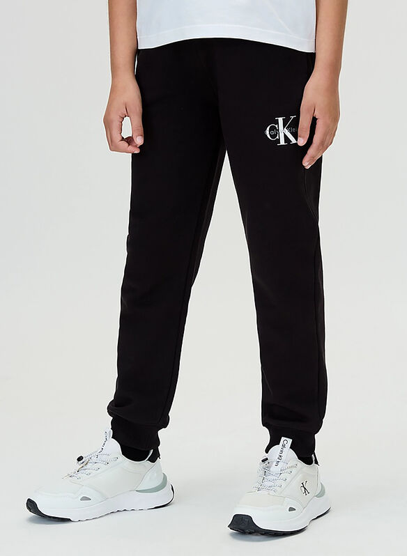 PANTALONE MONOGRAM UNISEX, BEH BLK, medium