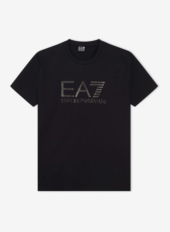 T-SHIRT LOGO GRAPHIC, MC004 BLK, medium