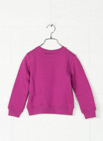 FELPA LOGO CLASSIC BAMBINA, PRUGNA, small