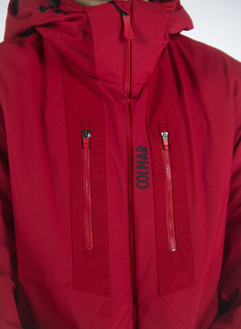 GIACCA DA SCI IMBOTTITA IN TESSUTO STRETCH, 324 RED, small