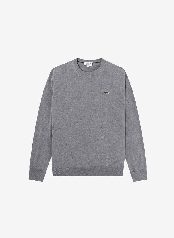 MAGLIONE COTONE, CCA GREY, medium