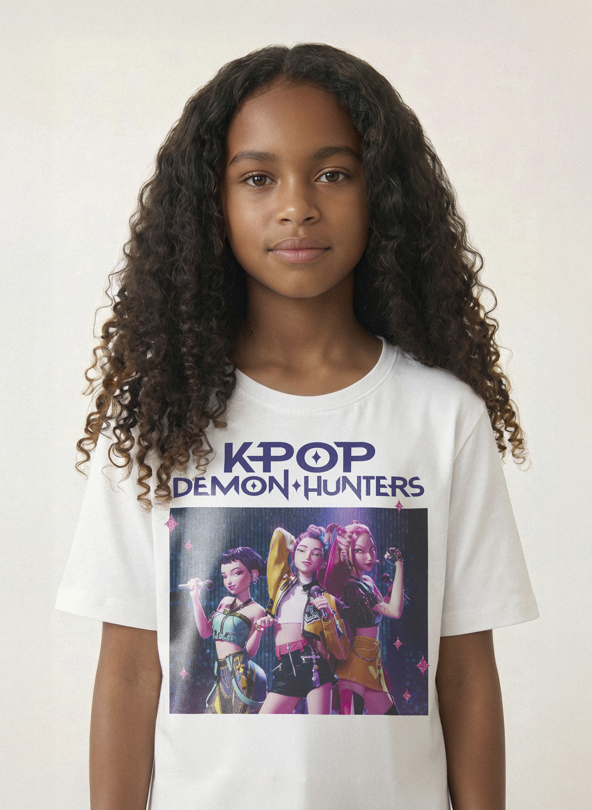 T-Shirt Mara Demon Huntrix Ragazza