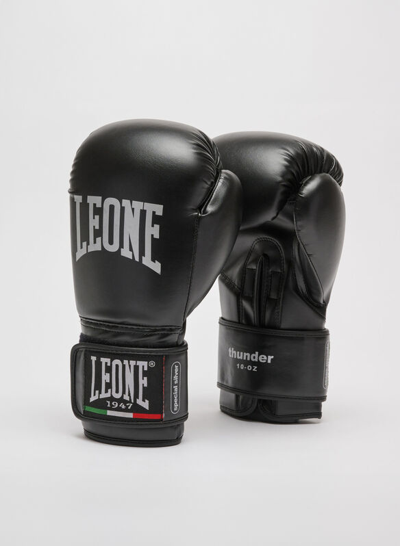 GUANTONI BOXE THUNDER 10 OZ UNISEX, 01 BLK, medium