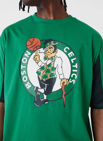 T-SHIRT NBA BOSTON CELTICS MESH, GREEN, small