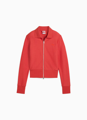 FELPA FULL ZIP PREMIUM ESSENTIALS, 15 RED, small