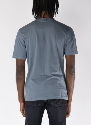 T-SHIRT CON LOGO, G04968 NEW GREY, small