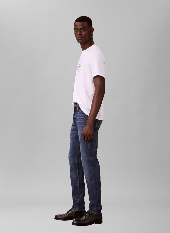 JEANS SLIM TAPERED, Q8D DARK IRVING, medium