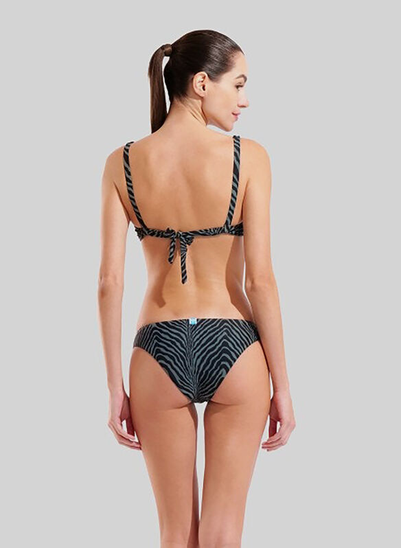 BIKINI WATER PRINT BRALETTE, 506 ZEBRA MILI, medium