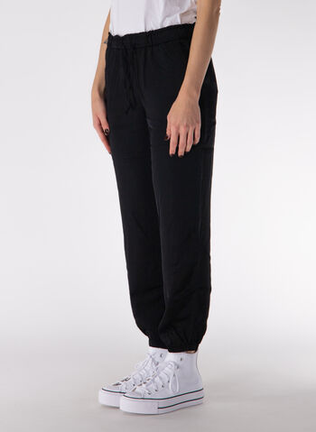 PANTALONE JOGGER SATEN, 10009 BLK, small