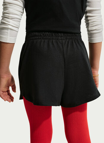 SHORT JERSEY RAGAZZA, 010 BLK, small
