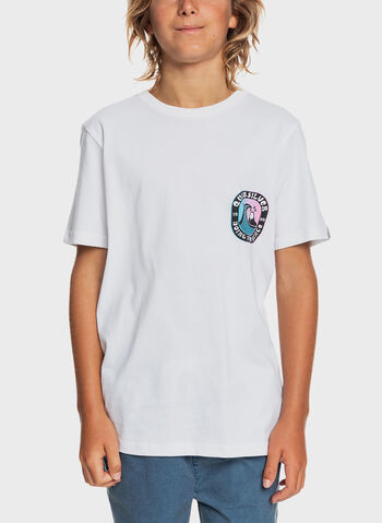T-SHIRT ANOTHER STAMPA POSTERIORE RAGAZZO, WBB0 WHT, small